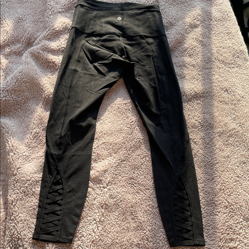 lululemon athletica Black Performance Leggings
